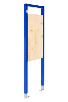 Sanrid Vorwandelement Stütz und Haltegriff 112 cm, Befestigungsplatte 18 mm